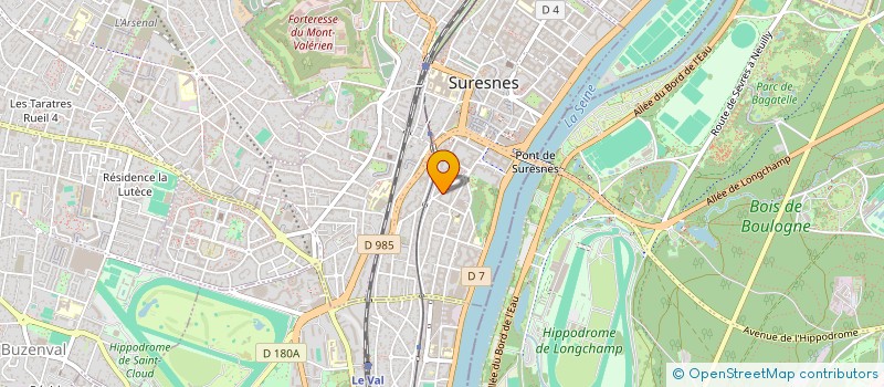 localisation de l'entreprise MADAME LAURENCE AZOULAY à SURESNES