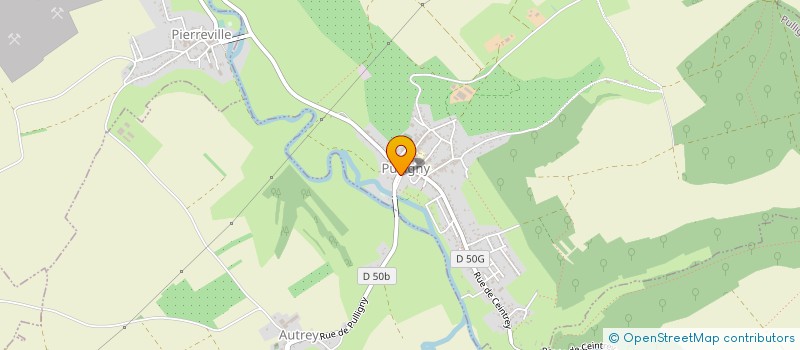 localisation de l'entreprise MADAME LAURENCE BAGNON  PULLIGNY