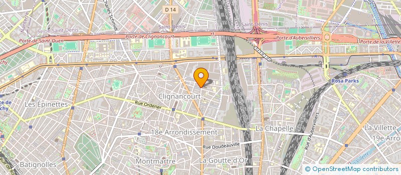 localisation de l'entreprise MADAME LAURENCE BAGOT  PARIS