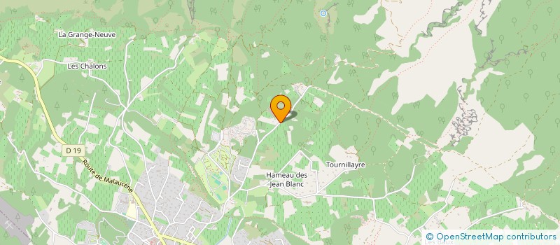 localisation de l'entreprise MADAME LAURENCE BAILLY  BEDOIN