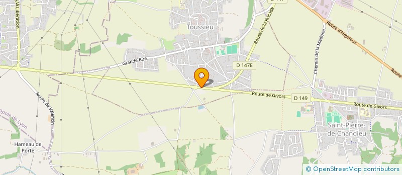 localisation de l'entreprise MADAME LAURENCE BAILLY  TOUSSIEU