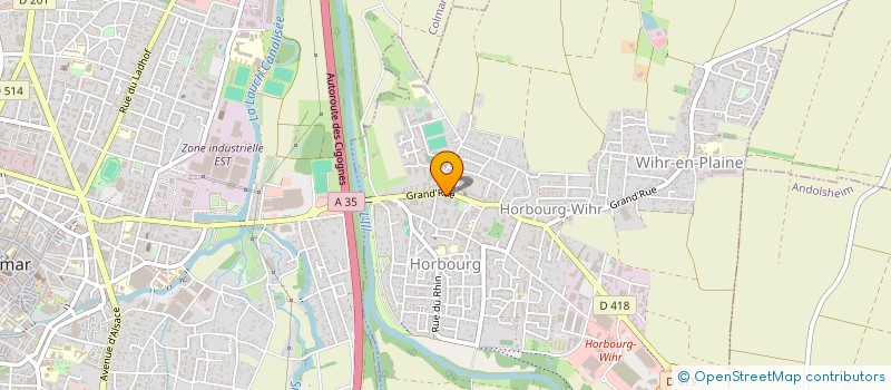 localisation de l'entreprise MADAME LAURENCE BARBIER  HORBOURG-WIHR