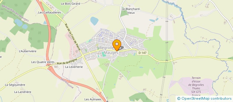 localisation de l'entreprise MADAME LAURENCE BARDET à BEGROLLES-EN-MAUGES