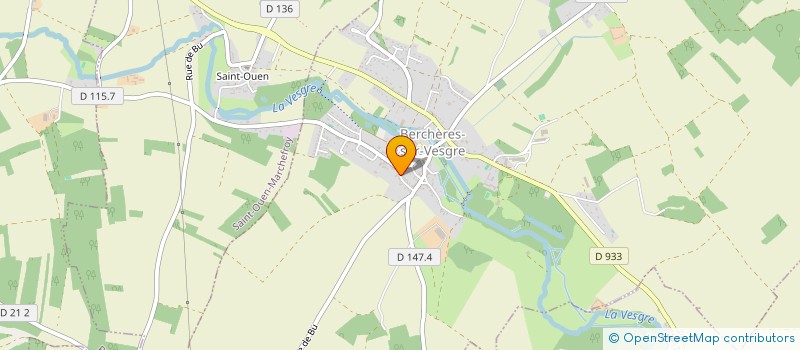 localisation de l'entreprise MADAME LAURENCE BARDON à BERCHERES-SUR-VESGRE