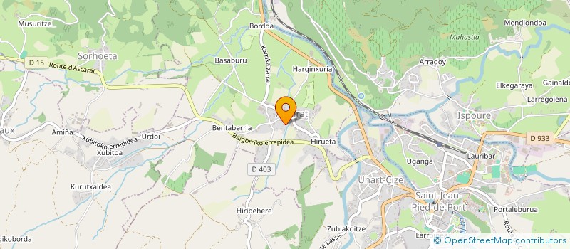 localisation de l'entreprise MADAME LAURENCE BARNETCHE  ASCARAT