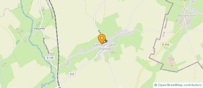 localisation de l'entreprise MADAME LAURENCE BARRAL  GANCOURT-SAINT-ETIENNE