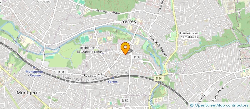 localisation de l'entreprise MADAME LAURENCE BARRIE  YERRES