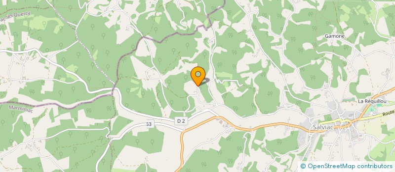 localisation de l'entreprise MADAME LAURENCE BARRIERE  SALVIAC