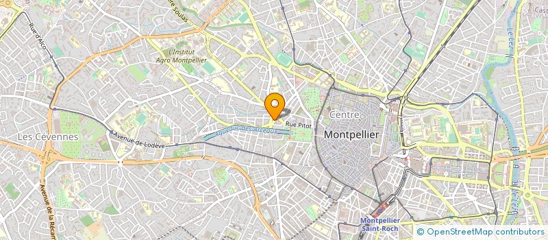 localisation de l'entreprise MADAME LAURENCE BASCIANO à MONTPELLIER