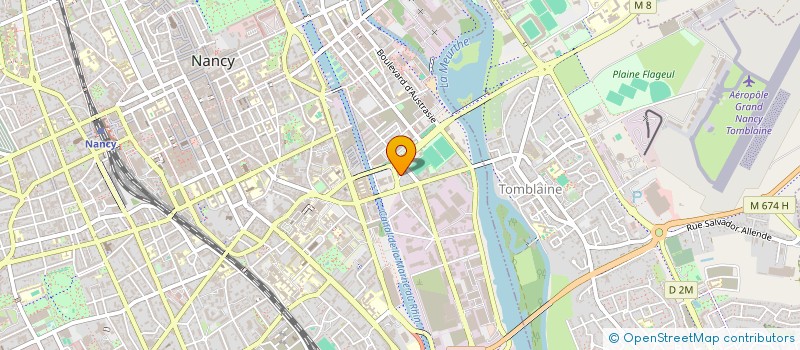 localisation de l'entreprise MADAME LAURENCE BASSINGHA  NANCY