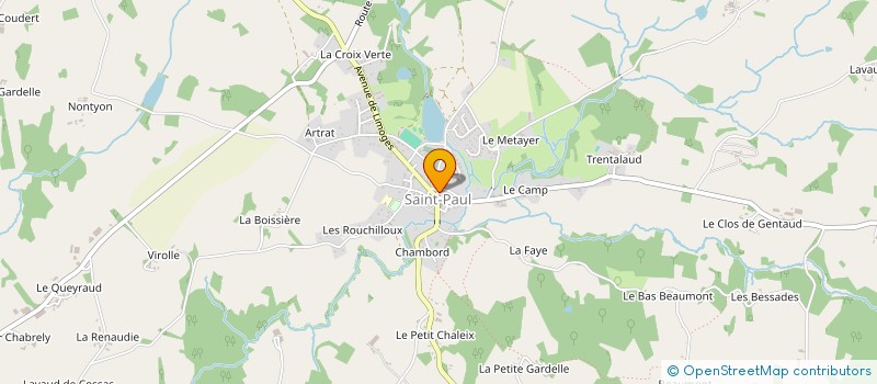 localisation de l'entreprise MADAME LAURENCE BAUDET  SAINT-PAUL