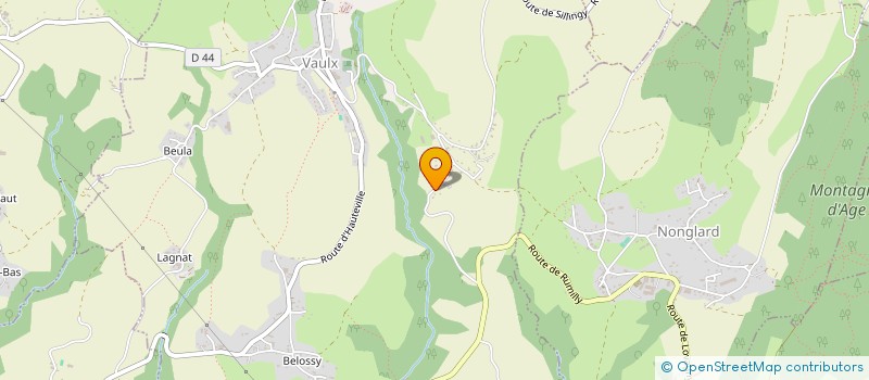 localisation de l'entreprise MADAME LAURENCE BAUDRY  VAULX