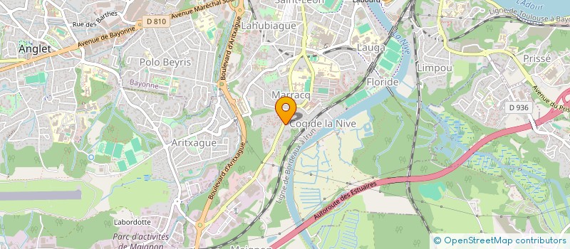 localisation de l'entreprise MADAME LAURENCE BAYLAC à BAYONNE