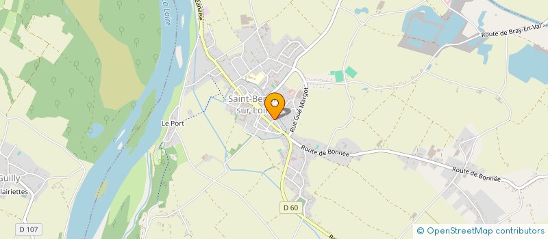 localisation de l'entreprise MADAME LAURENCE BEAL à SAINT-BENOIT-SUR-LOIRE