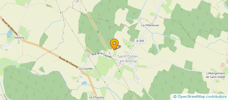 localisation de l'entreprise MADAME LAURENCE BEAUVAIS  SAINT-DIDIER-EN-BRESSE