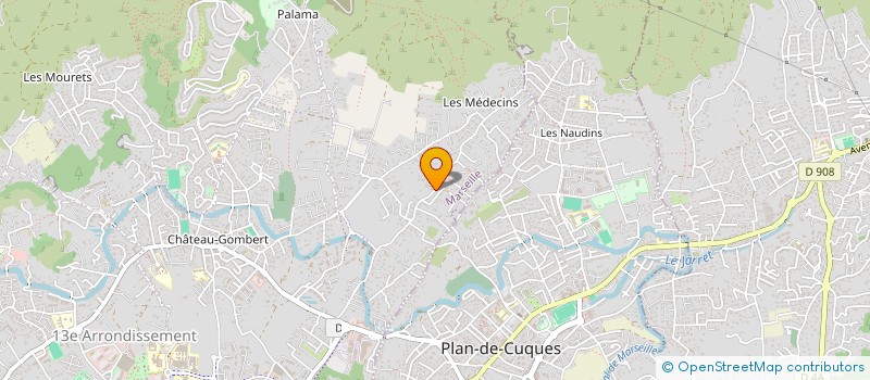 localisation de l'entreprise MADAME LAURENCE BEAUVAL  MARSEILLE