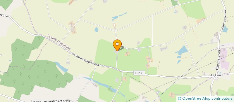 localisation de l'entreprise MADAME LAURENCE BEDIER  LA SELLE-CRAONNAISE