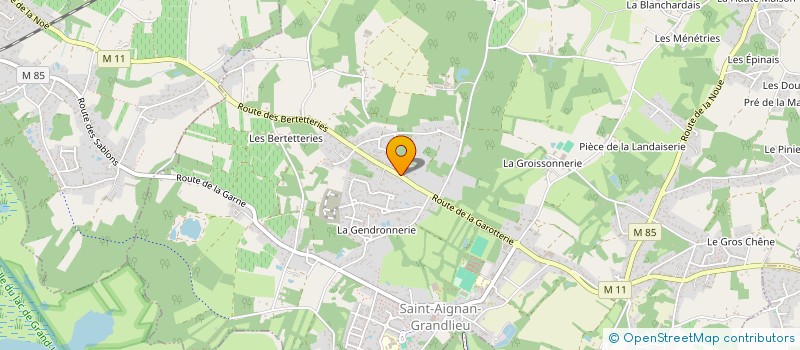 localisation de l'entreprise MADAME LAURENCE BEILVERT  SAINT-AIGNAN-GRANDLIEU