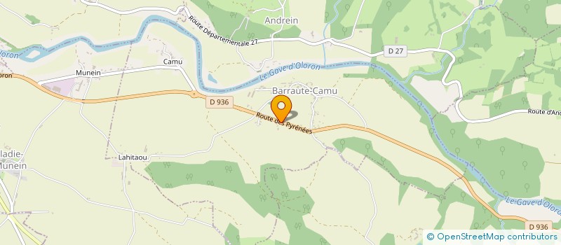 localisation de l'entreprise MADAME LAURENCE BENASSAT à BARRAUTE-CAMU