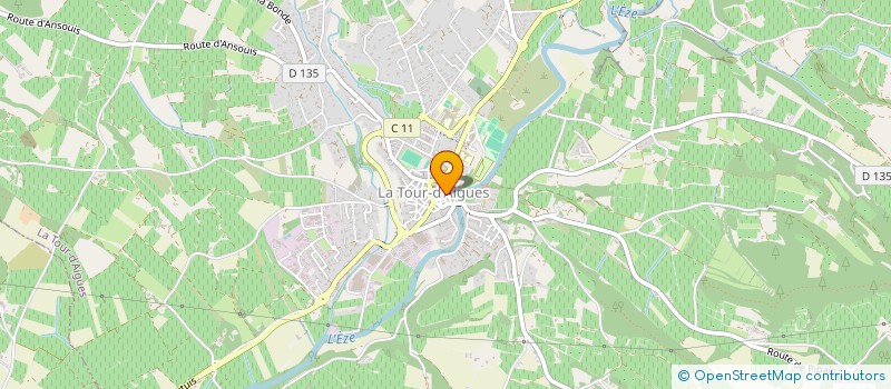 localisation de l'entreprise MADAME LAURENCE BERGER  LA TOUR-D'AIGUES