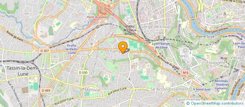 localisation de l'entreprise MADAME LAURENCE BERNARD  LYON