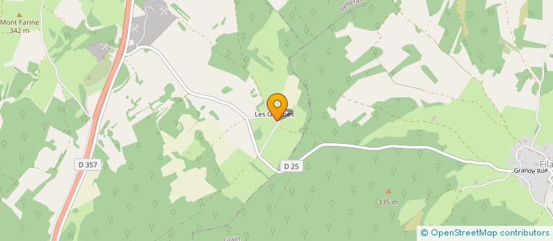 localisation de l'entreprise MADAME LAURENCE BERQUE  ECHENOZ-LE-SEC