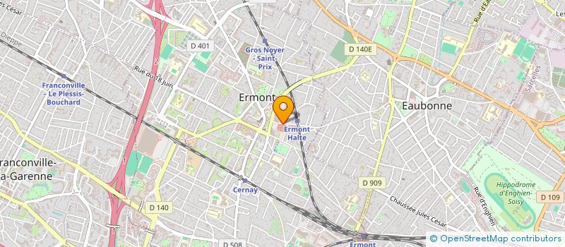 localisation de l'entreprise MADAME LAURENCE BERRY  ERMONT