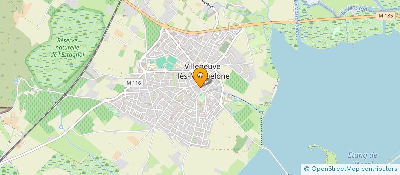 localisation de l'entreprise MADAME LAURENCE BESANCON  VILLENEUVE-LES-MAGUELONE