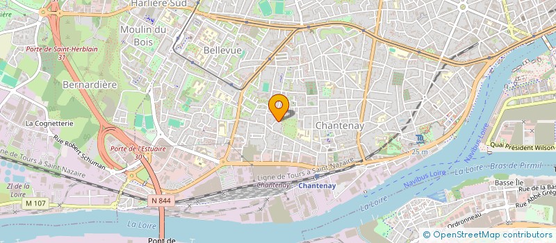 localisation de l'entreprise MADAME LAURENCE BESNIER  NANTES
