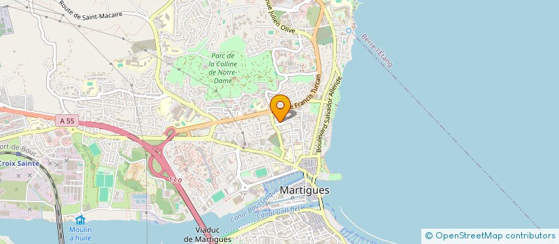 localisation de l'entreprise MADAME LAURENCE BESSO-PIANETTO à MARTIGUES