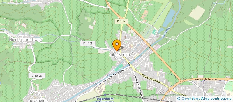 localisation de l'entreprise MADAME LAURENCE BETTINGER  INGERSHEIM