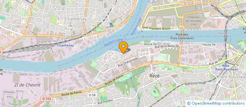 localisation de l'entreprise MADAME LAURENCE BIACCHI  REZE