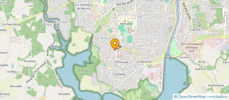 localisation de l'entreprise MADAME LAURENCE BIGOT à VANNES