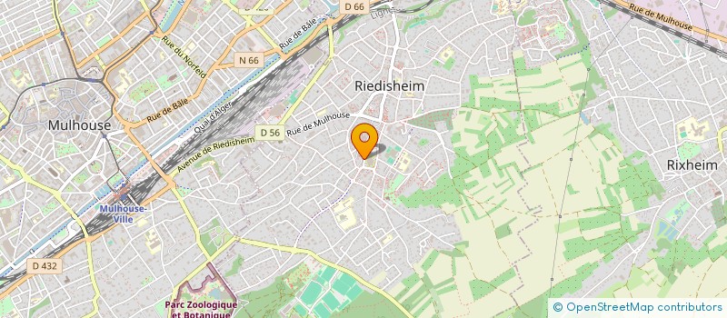 localisation de l'entreprise MADAME LAURENCE BIHR  RIEDISHEIM