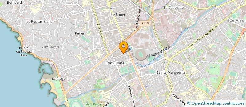 localisation de l'entreprise MADAME LAURENCE BILA à MARSEILLE