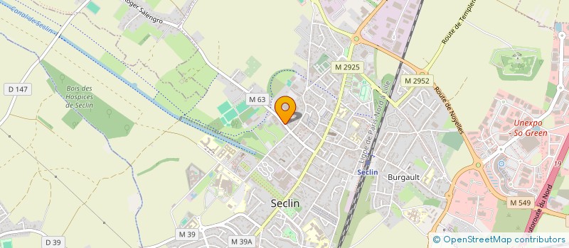 localisation de l'entreprise MADAME LAURENCE BILDE  SECLIN