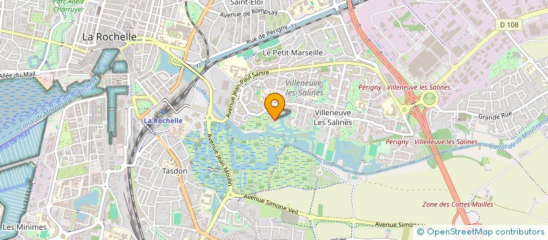 localisation de l'entreprise MADAME LAURENCE BILLEROT  LA ROCHELLE