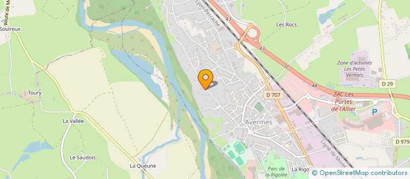 localisation de l'entreprise MADAME LAURENCE BILLET  AVERMES