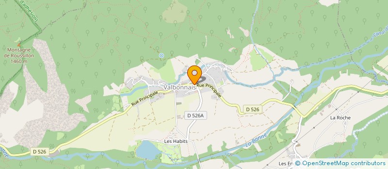 localisation de l'entreprise MADAME LAURENCE BLANC-LAPIERRE  VALBONNAIS