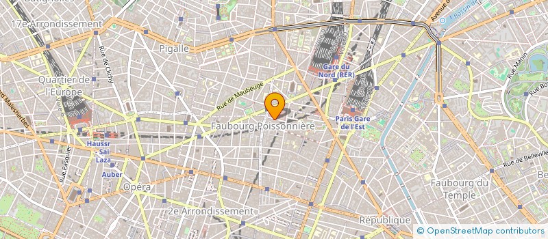 localisation de l'entreprise MADAME LAURENCE BLANCHEVOYE à PARIS