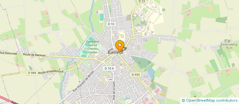 localisation de l'entreprise MADAME LAURENCE BLAREL DEBAILLEUL à BAILLEUL