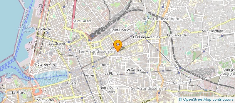 localisation de l'entreprise MADAME LAURENCE BLESTEL à MARSEILLE