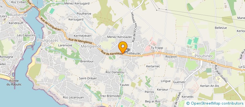 localisation de l'entreprise MADAME LAURENCE BOCCOU  PLOUHINEC