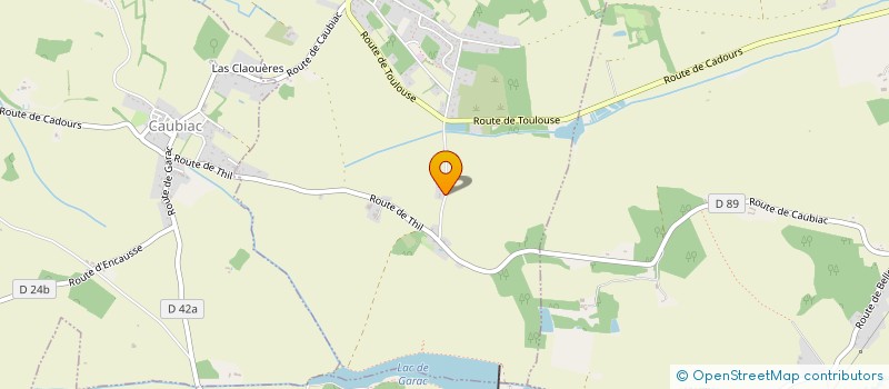 localisation de l'entreprise MADAME LAURENCE BODIN  LE GRES