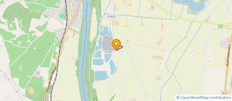 localisation de l'entreprise MADAME LAURENCE BOHN  PIERRELATTE