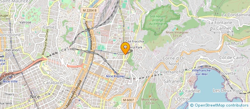 localisation de l'entreprise MADAME LAURENCE BOIS  NICE