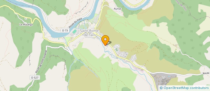 localisation de l'entreprise MADAME LAURENCE BONAY  SAINT-ROME-DE-TARN