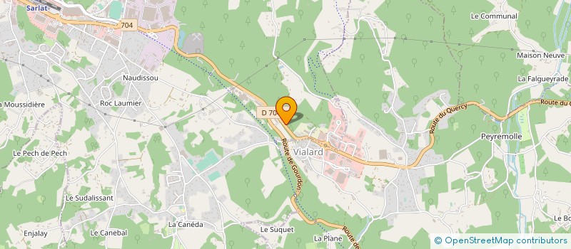 localisation de l'entreprise MADAME LAURENCE BONNET à SARLAT-LA-CANEDA
