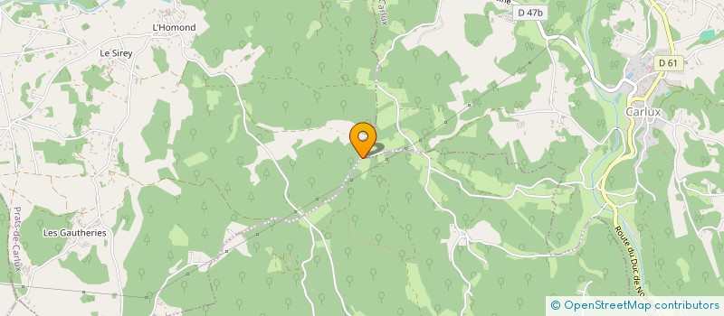 localisation de l'entreprise MADAME LAURENCE BONNIN  CALVIAC-EN-PERIGORD