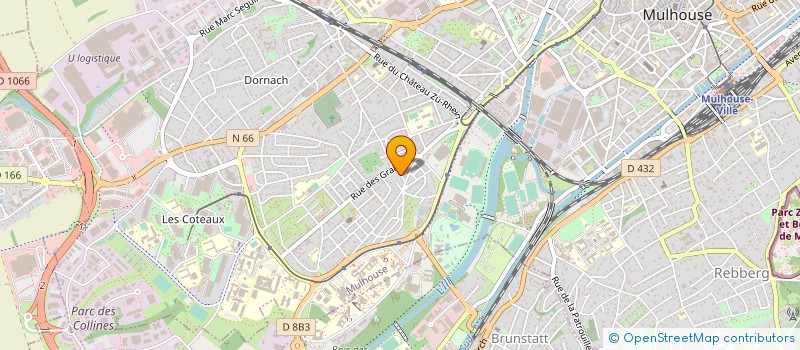 localisation de l'entreprise MADAME LAURENCE BONVALOT  MULHOUSE